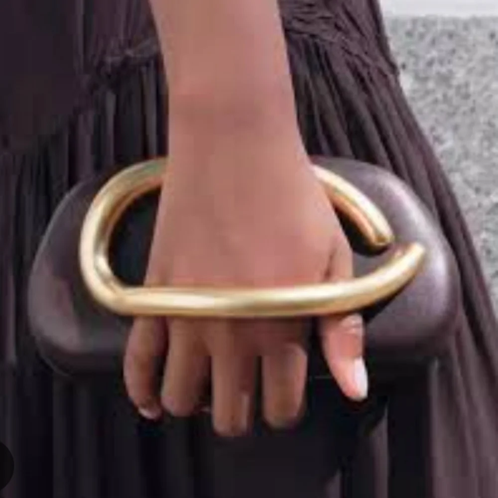 Zara 50th Anniversary "Perfect" Clutch In Burgundy NWT - Picture 4 of 10